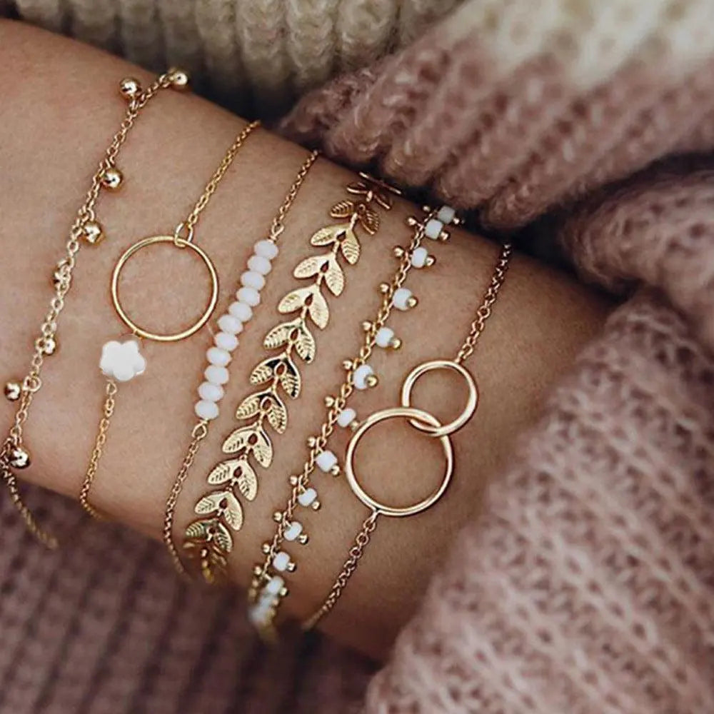 Boho Gold Bracelet Pack