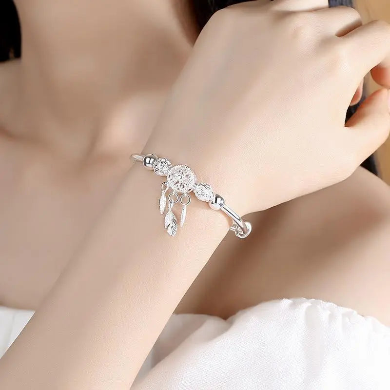 Adjustable Dreamer Bracelet in 925 Silver